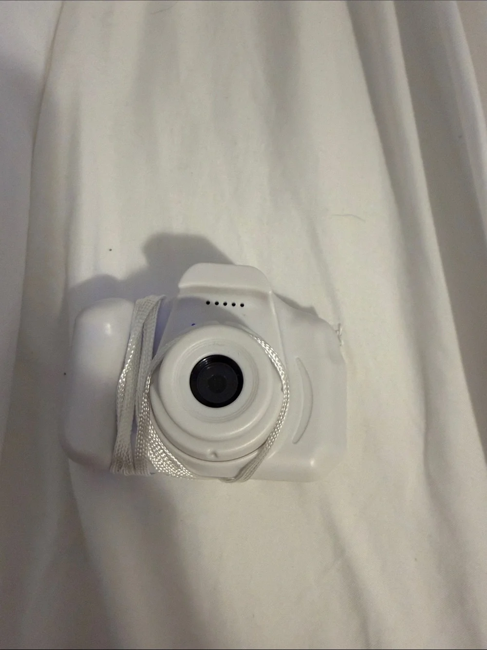 Target White Compact Camera with Wrist Strap